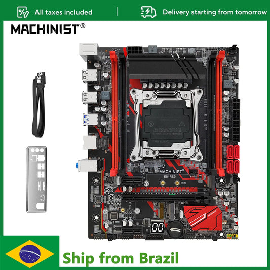 MACHINIST RS9 X99 motherboard LGA 2011-3 supports Intel Xeon CPU processor DDR4 RAM quad channel memory USB3.0