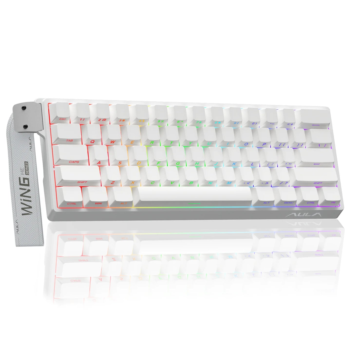AULA WIN60 Magnetic Switch Keyboard Rapid Trigger 8K Return RGB Hotswap 60% Custom Gaming Keyboard