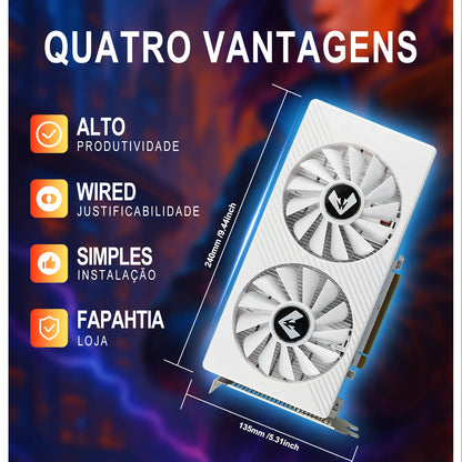 Rx580 8G Soyo AMD Radeon graphics card GDDR5 256bit memory video game cards cie3.0x16 desktop computer components