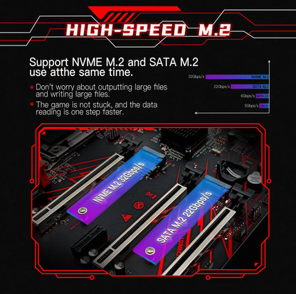 MACHINIST MR9D PLUS X99 Motherboard Support DDR4 Four channels Memory and LGA2011-3 Xeon E5 V3/V4 Processor x99/c612 Chip USB3.0