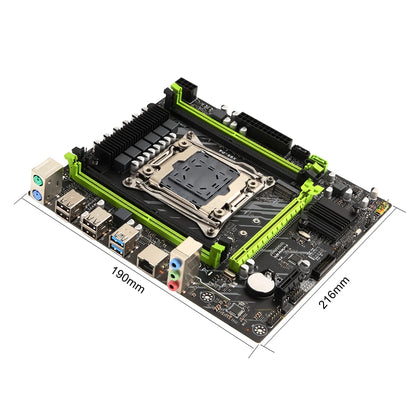 Kllisre X99 motherboard combo kit set LGA 2011-3 Xeon E5 2680 V3 CPU DDR4 32GB 2133MHz ECC Memory