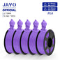 JAYO PLA Filament 1.75MM 5 Rolls/set 3D Printer Filament PLA For FDM 3D Printers Neatly Wound 3D Printing Filament Macaron Color