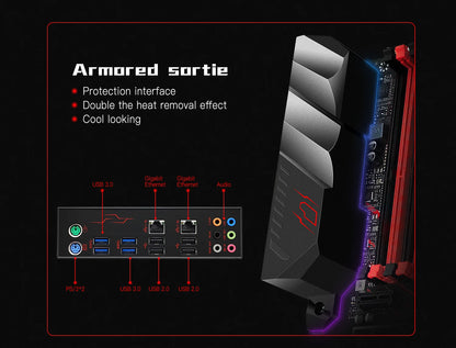 MACHINIST MR9D PLUS X99 Motherboard Support DDR4 Four channels Memory and LGA2011-3 Xeon E5 V3/V4 Processor x99/c612 Chip USB3.0