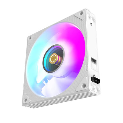 Wovibo Wireless Splicing 120mm Uni Fan Cabless Cooling Fans Cooler PWM 4PIN 5V ARGB RGB PC Computer Case Fans 12cm