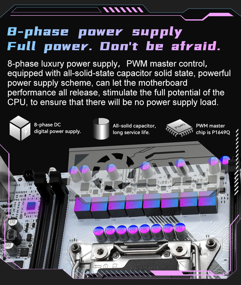MACHINIST X99 K9 Motherboard C612 Chip Supports TPM 2.0 LGA 2011-3 CPU Four Channel DDR4 RAM PCIE3.0 USB3.0 for Desktop Host