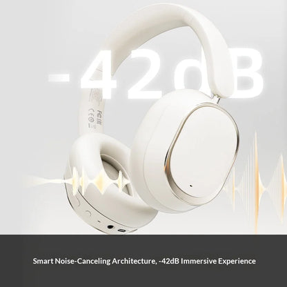 Fiio Eh13 Headphones Over Ear Gaming Bluetooth Dynamic Anc Noise Reduction Ldac Hifi Audio Long Battery Life Wireless Headset