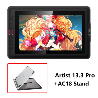 XPPen Artist 13.3 Pro V2 Graphics Tablet Drawing Monitor 13.3" Pen Display Animation Art Design Battery-free Stylus 16K Levels