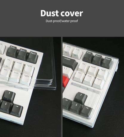RK R87 Brazilian Portuguese Mechanical Keyboard 87 Keys RGB Backlit Hot-Swappable Gaming Keyboard PBT Keycaps RK ROYAL KLUDGE