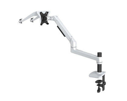 V62CT Aluminum Alloy Desktop Mount Dual Use 17-27 inch Monitor Support 17 inch Laptop Holder Mechanical Spring Arm