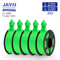 JAYO PLA Filament 1.75MM 5 Rolls/set 3D Printer Filament PLA For FDM 3D Printers Neatly Wound 3D Printing Filament Macaron Color