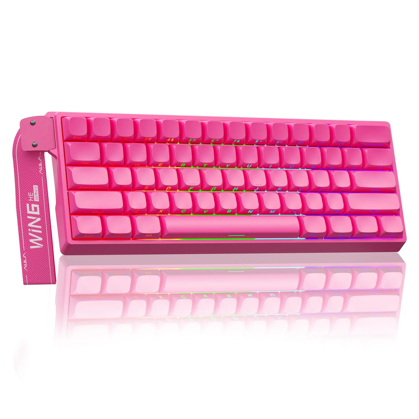 AULA WIN60 Magnetic Switch Keyboard Rapid Trigger 8K Return RGB Hotswap 60% Custom Gaming Keyboard