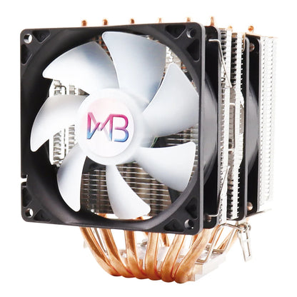 Кулер для процессор 6 трубок радиатор PWM 4PIN 160W для Intel LGA 1150/1151/1155/1200/1700/2011/X79/X99 AM4/AM5