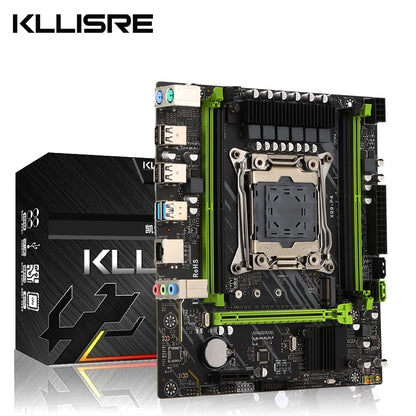 Kllisre X99 motherboard combo kit set LGA 2011-3 Xeon E5 2680 V3 CPU DDR4 32GB 2133MHz ECC Memory