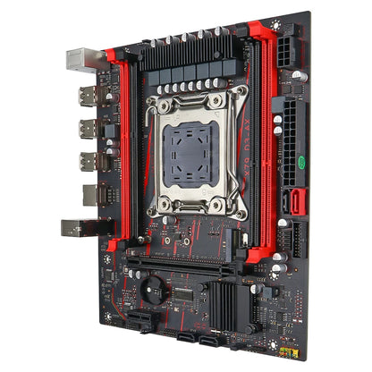 MOUGOL X79 DDR3 Motherboard Set Kit With Intel LGA2011-3 Xeon E5-2689 CPU+DDR3 2*8GB 1600MHz RAM Memory NVME M.2 SATA Game Set
