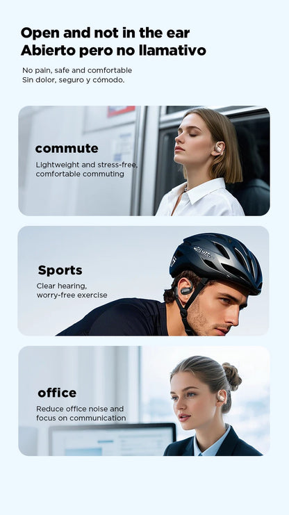 Translator MINISO MS190 New OWS Wireless Headphones Sport Waterproof Headsets  Intelligent Bluetooth Translation Earbuds