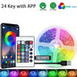 RGB Led Strip Lights 1M-40M  Led Room Light with APP Control Flexible Ribbon Luces Led Tape for Room Bedroom Decoration
