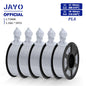 JAYO PLA Filament 1.75MM 5 Rolls/set 3D Printer Filament PLA For FDM 3D Printers Neatly Wound 3D Printing Filament Macaron Color