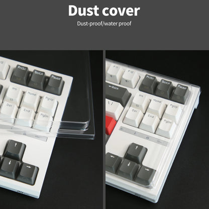 RK R87 Brazilian Portuguese Mechanical Keyboard 87 Keys RGB Backlit Hot-Swappable Gaming Keyboard PBT Keycaps RK ROYAL KLUDGE