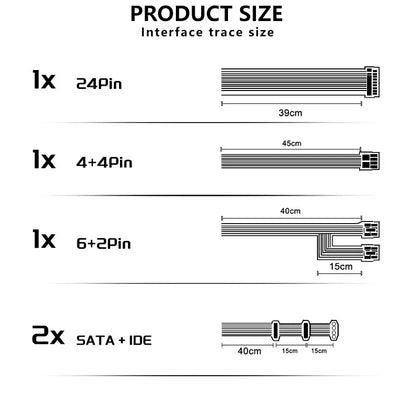 T.F.SKYWINDINTL 600W Mini ITX Solution/Micro ATX/SFX 600W Power Supply Full voltage 94V-264V SFX-T500 power Conversion rate 85%