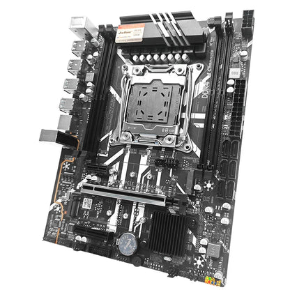 JIESHUO NEW X99 Gaming Motherboard USB3.0 Dual Channel DDR4 Memory PCIEx16 LGA2011-3 Support M.2 NVME for Computer Components