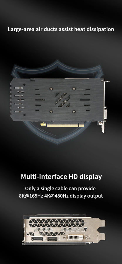 VEINEDA RTX3050 8GB GDDR6 128bit Computer Graphics Card  RTX 3050 8GB Gaming PC rtx 3070 DP*HDMI -compatible placa de video