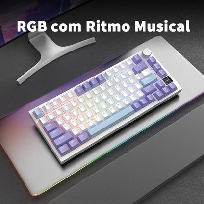 AJAZZ AK820 / AK820 Pro Free shipping for local shipments from Brazil Mechanical Keyboard 82 Keys Gamer Keyboard for Laptop PC