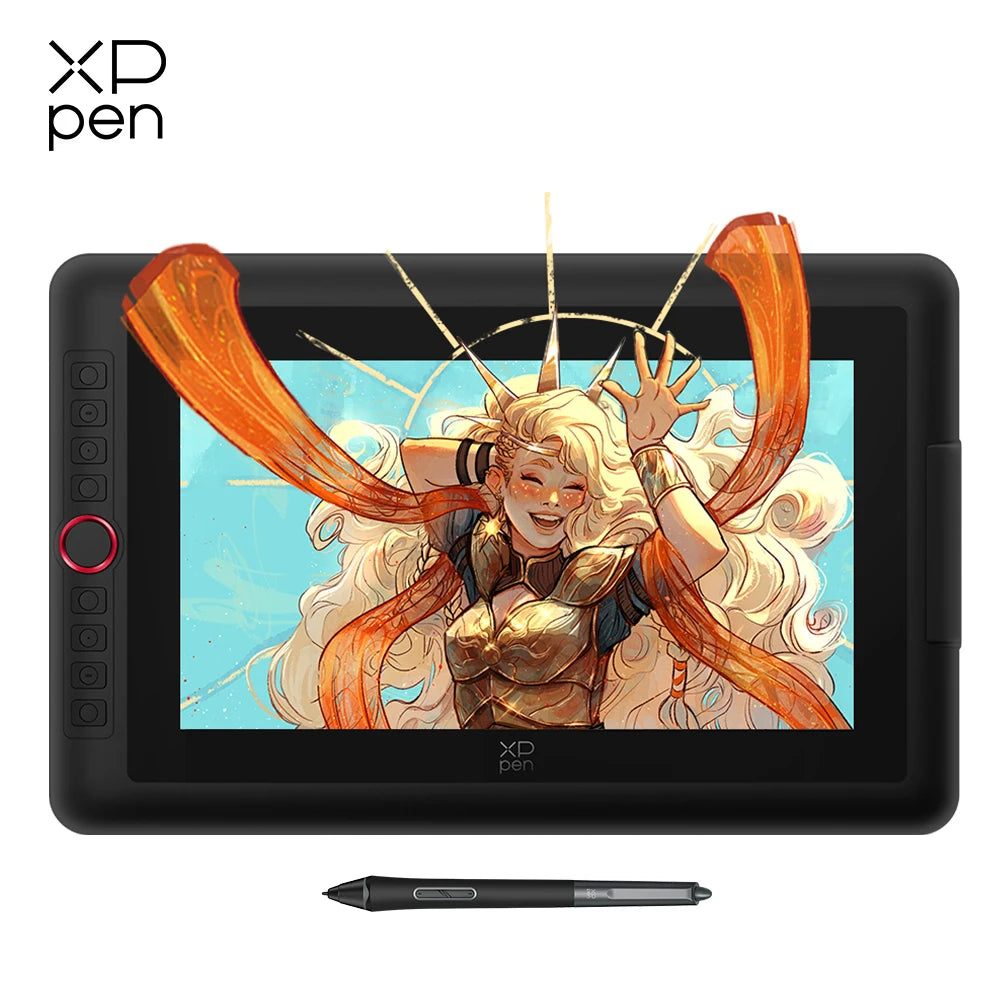 XPPen Artist 13.3 Pro V2 Graphics Tablet Drawing Monitor 13.3" Pen Display Animation Art Design Battery-free Stylus 16K Levels