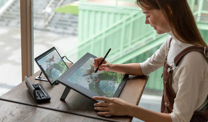 Huion Kamvas Pro 19 Graphics Tablet 4K Touch Screen Monitor Paper Texture Glass Drawing with PenTech 4.0 Stylus 16384 Pressure