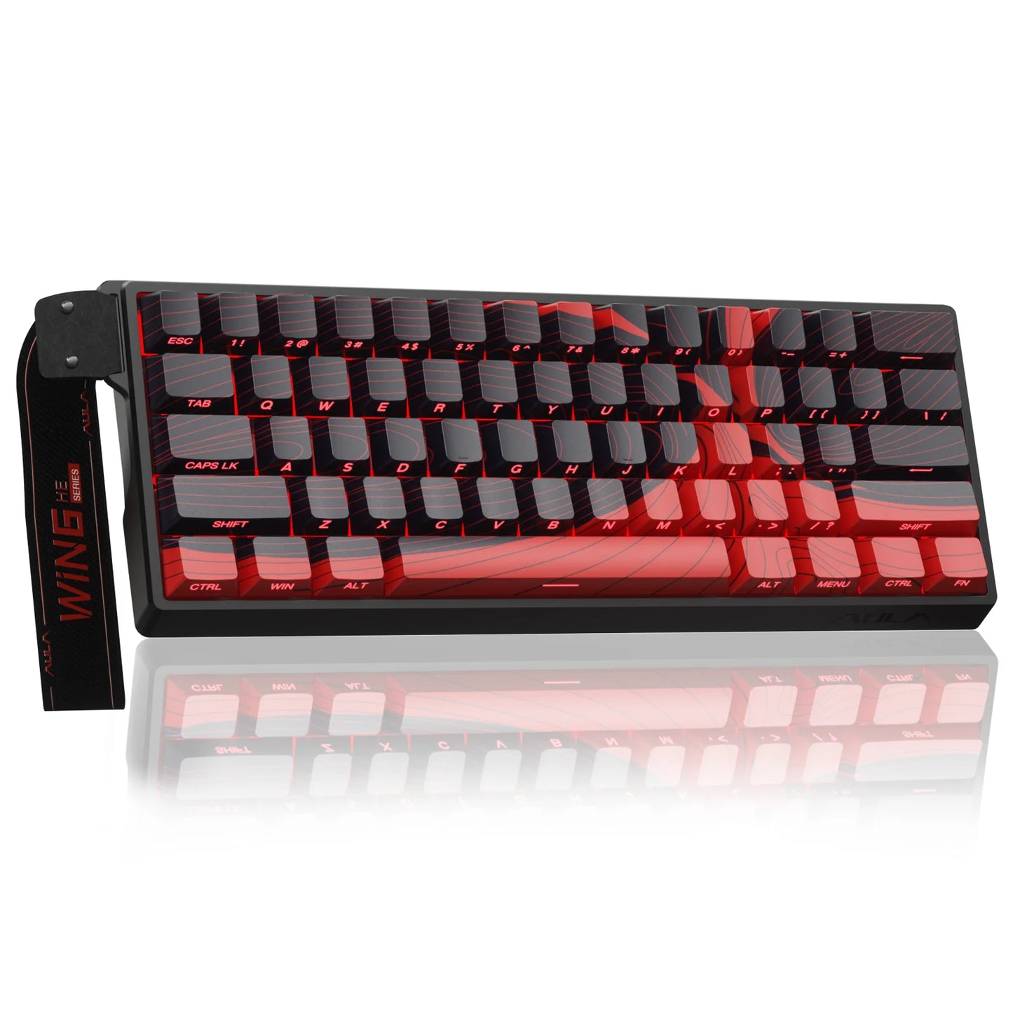 AULA WIN60 Magnetic Switch Keyboard Rapid Trigger 8K Return RGB Hotswap 60% Custom Gaming Keyboard
