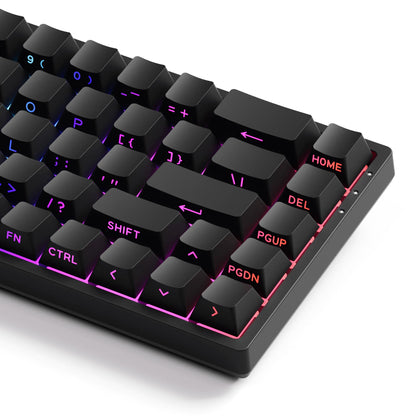 Akko MonsGeek FUN68 HE Magnetic Switch Keyboard 65% Rapid Trigger 0.005mm 8K ARGB Wired Esports Gaming Keyboard for Gamer