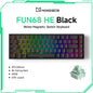 Akko MonsGeek FUN68 HE Magnetic Switch Keyboard 65% Rapid Trigger 0.005mm 8K ARGB Wired Esports Gaming Keyboard for Gamer