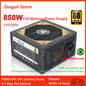 Full Modular ATX 850W 80Plus Gold 20+4Pin 12V Professional E-Sports Video Game Computer PSU For PC Desktop Power Supply