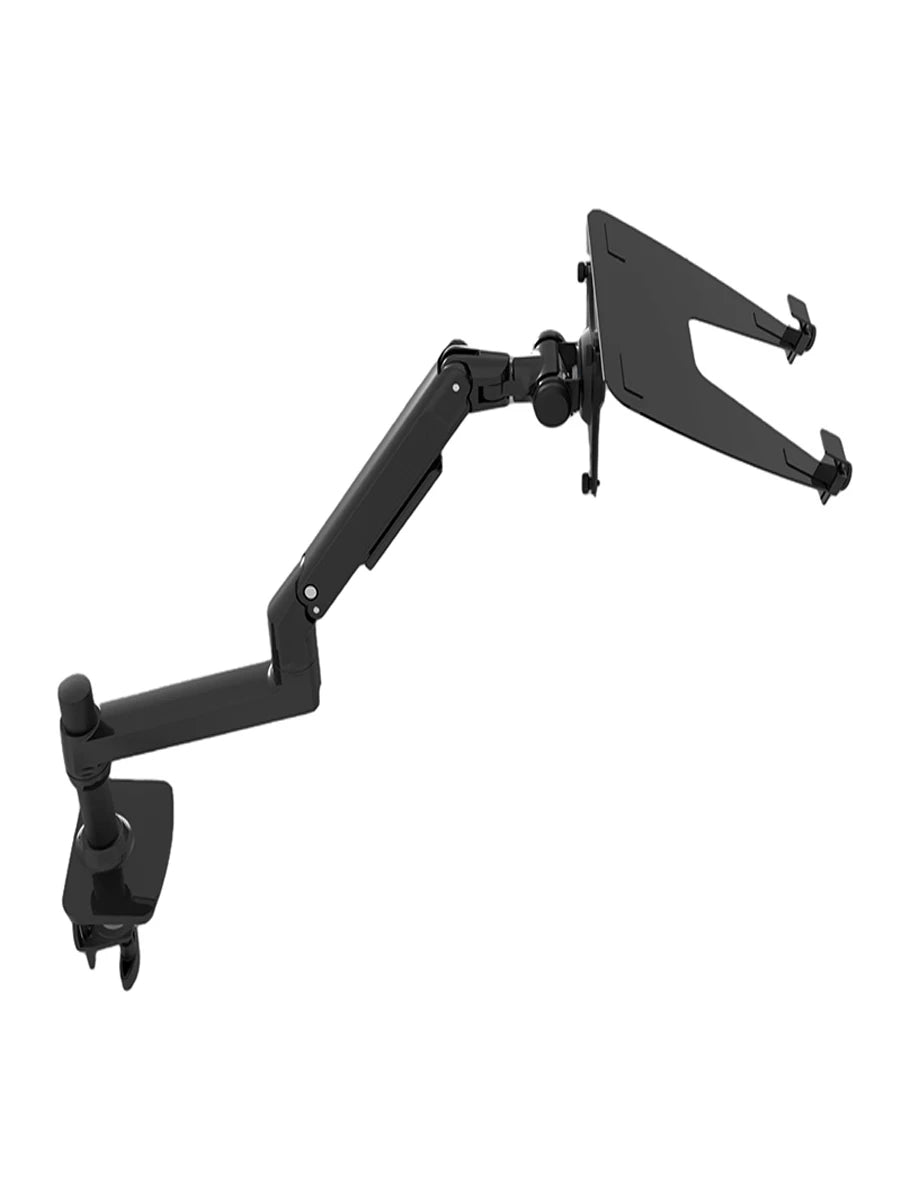 V62CT Aluminum Alloy Desktop Mount Dual Use 17-27 inch Monitor Support 17 inch Laptop Holder Mechanical Spring Arm