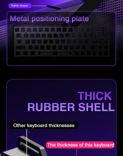 AULA WIN60 Magnetic Switch Keyboard Rapid Trigger 8K Return RGB Hotswap 60% Custom Gaming Keyboard