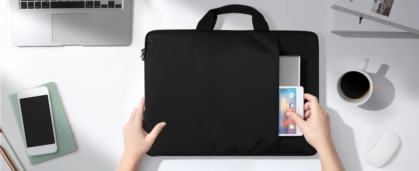 UPERFECT Laptop Sleeve 19.5 inch for Laptop Portable Monitor Notebook Tablet with Large Capacity Case Pocket Zipper and Handle