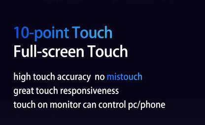 VCHANCE 14 Inch Portable Monitor 1920x1200p FHD Touchscreen HDMI-compatible Travel Display for Laptop Phone Xbox Switch PS4/5