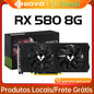 SOYO Radeon RX580 8G Graphics Cards GDDR5 Video Card DP DVI PCIE3.0x16 for Gaming Computer GPU Card RX 580 Full New SOYO AMD