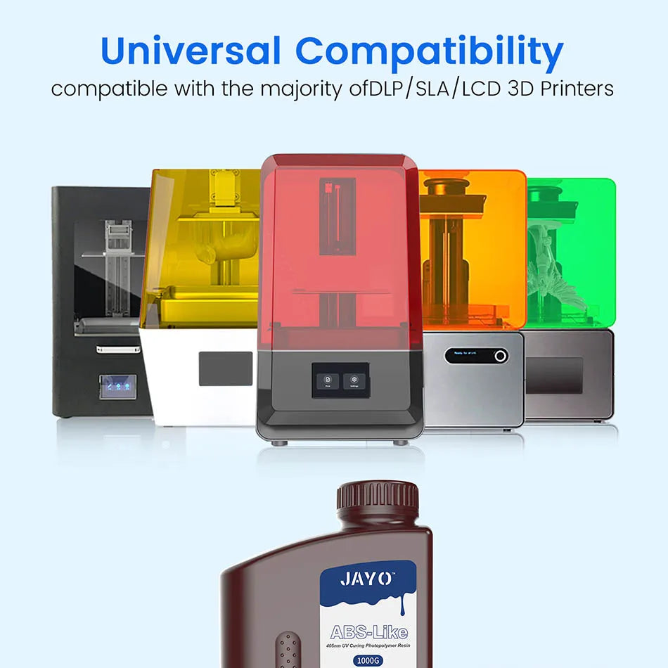 JAYO Water Washable Resin For 3D Printer 405nm UV Resin Water-Wash 3D Printer Resin For DLP LCD Printer 3D Printing Material