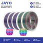 JAYO 5Rolls PLA/PLA Plus/petg/ABS/TPU/PLA meta/PLAYG/HS-PLA 3D Printer Filament 1.75mm FDM 3D Printer Materials for 3D Printer