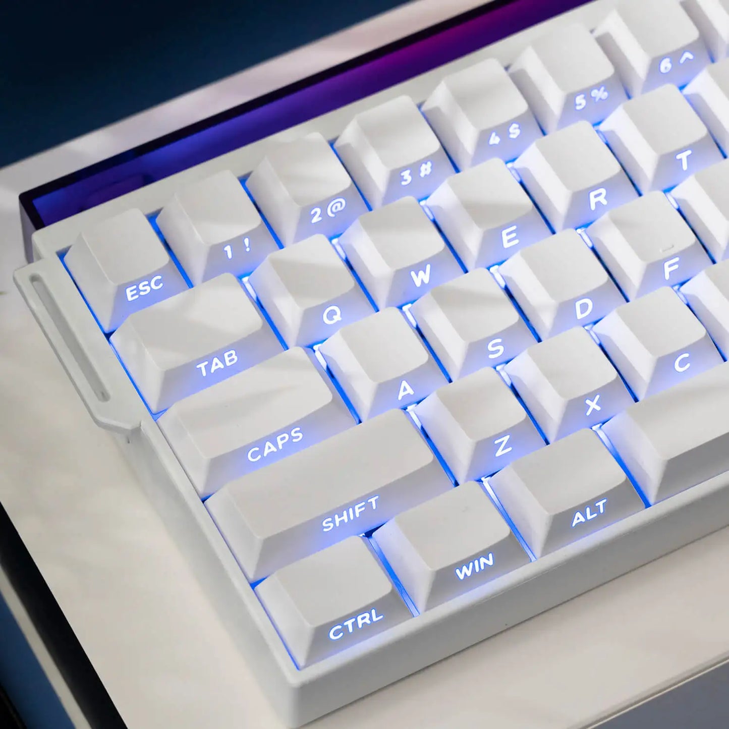 Veekos Shine60 HE Keyboard 60% AGRB with Lightbox RT0.01mm Magnetic Switch 8K Type-C Wired E-Sports Gaming Keyboard Do Brasil